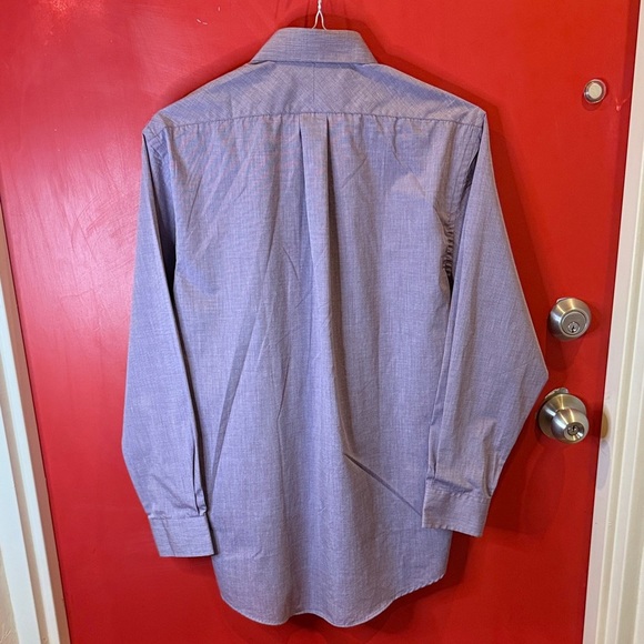 Croft & Barrow Men's Lavender Dress Shirt size 15.5 32/33 - Picture 4 of 6